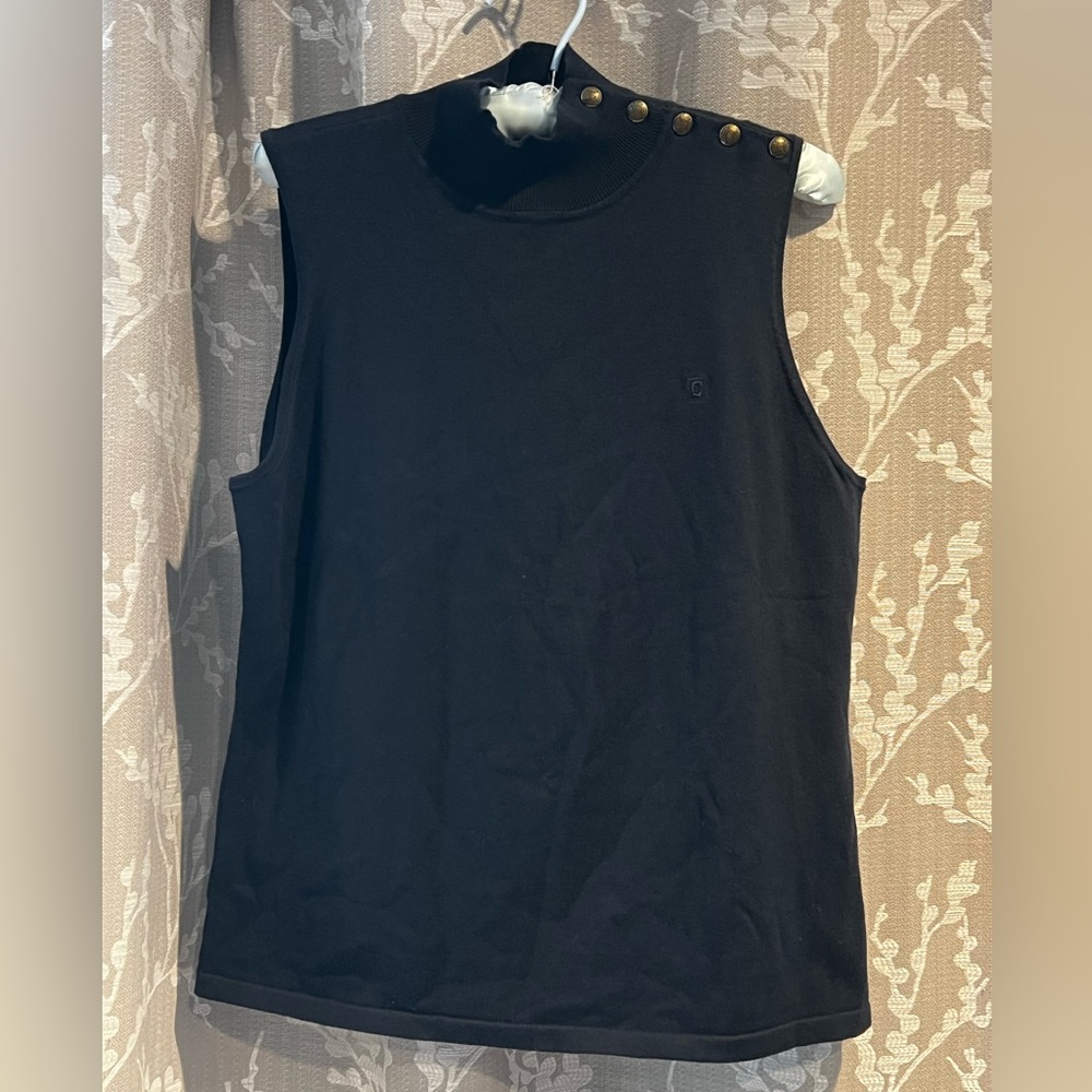 Chaps Vintage 90’s sleeveless Mock Turtleneck
